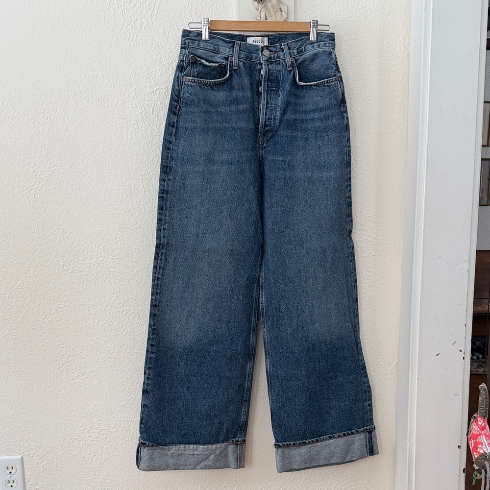 Agolde Dame Wide Leg Jeans